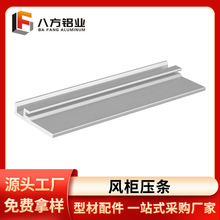 厂家直销工业铝材百级净化无尘车间展示架风柜压条槽板铝条铝型材