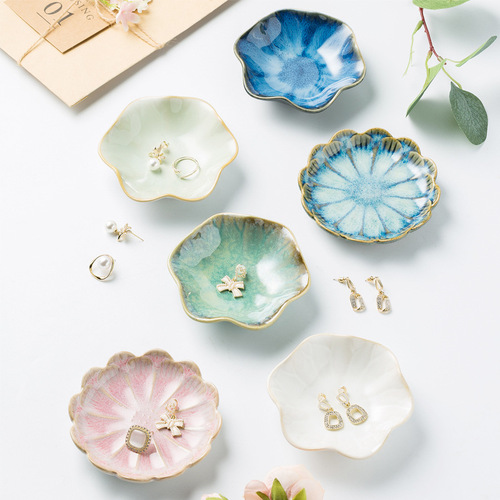 Jewelry tray, In-style jewelry dish, display tray, bracelet, necklace, ring storage tray