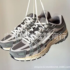 広州健健高品質p6000復古ランニングシューズ通気性男女屋外レジャースポーツシューズ