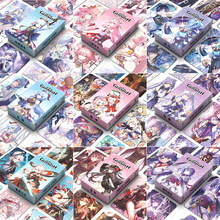 动漫镭射小卡50张哈利波特柯南魔咒难哄间谍过家家lomo盒装小卡片