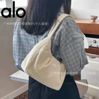 Aloyoga сумка для йоги Простая легкая женская сумка через плечо летняя новая нейлонная сумка подмышки тенденция на одно плечо