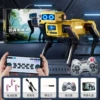 [Standard-Yellow] Remote Control AI Robot Dog + Three Batteries
