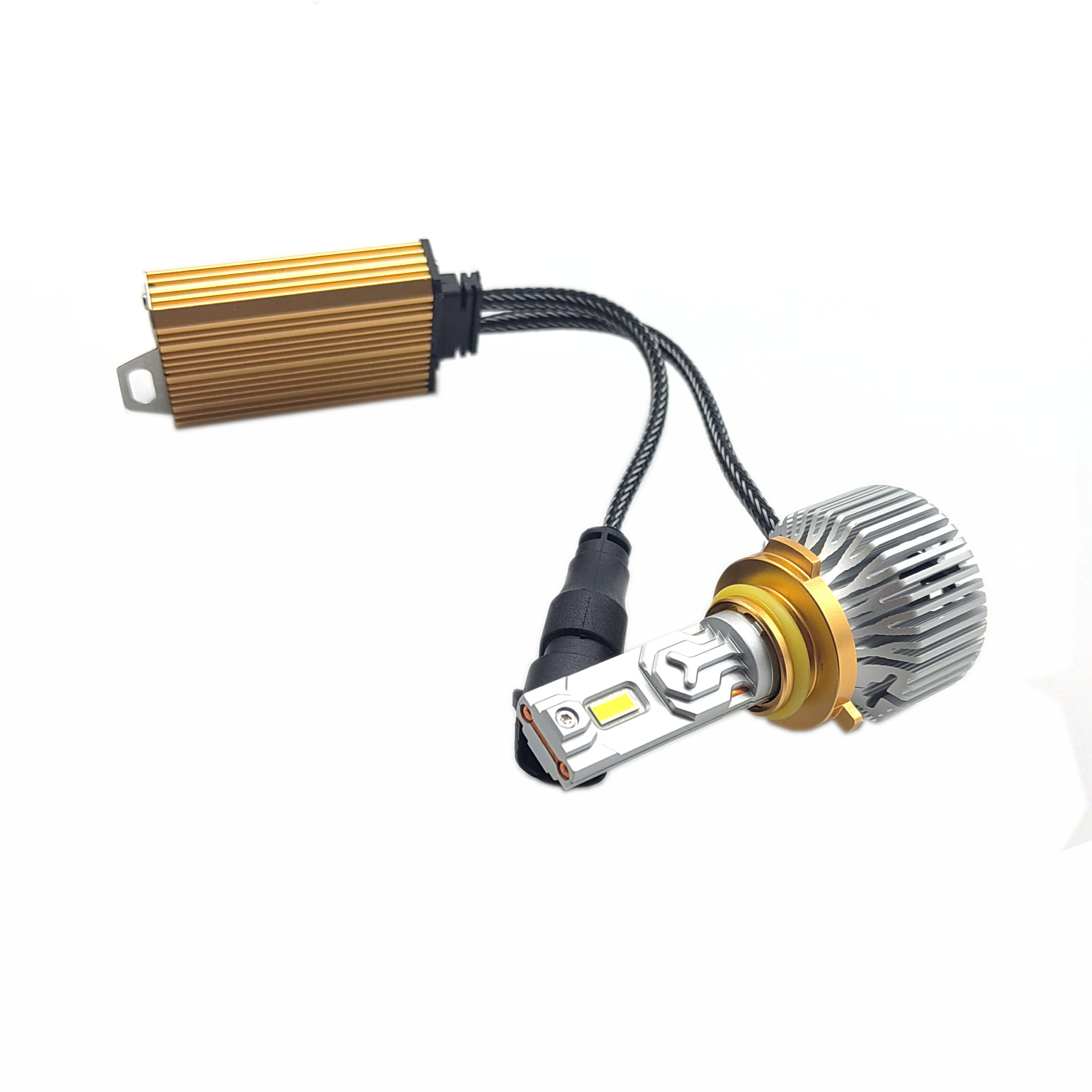 Phare de voiture H4 H19 à LED haute luminosité avec décodage, 80 W, 24 V_voghion.com