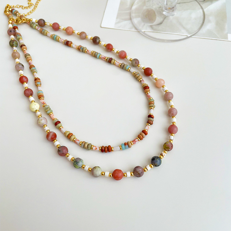 Minimalist Layered Necklace For Women With Delicate Chains_voghion.com