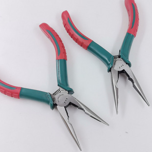 6 inch pointed pliers with toothed electronical pliers pointed nose pliers industrial tsim pliers high-grade pliers DKT-K29B wire pliers