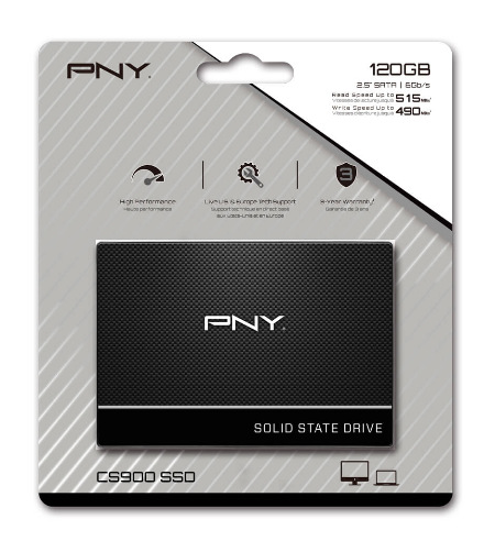 必恩威 PNY CS900 120G 240G SSD笔记本台式电脑SATA固态硬盘