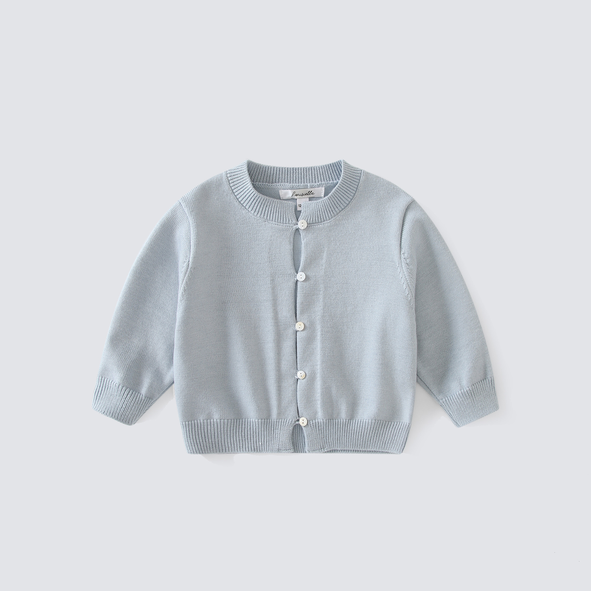 Spot camisa de niña 2024 otoño francés exquisito bordado camisa de manga larga estilo occidental cuello de hongo camisa de bebé algodón