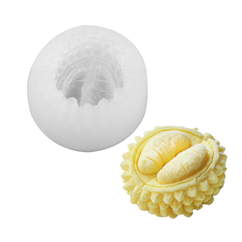 Durian mousse pastel de silicona molde francés postre chocolate hornear fondant molde helado pudín