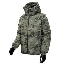 跨境秋冬新款军工迷彩棉服男户外运动加厚保暖棉衣外套休闲上衣