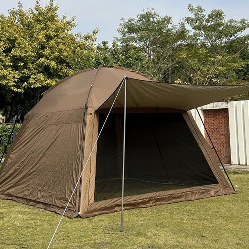 Canopy Two-In-One Sunshade Outdoor Canopy Tent Camping Rainproof Sun Protection Mosquito Net Anti-Mosquito Portable Pergola