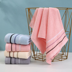 Pure Cotton Sliver Spun Towel Wholesale Home Use Soft Absorbent Quick Dry Face Towel Gift One-Time Shipping Full Cotton Towel