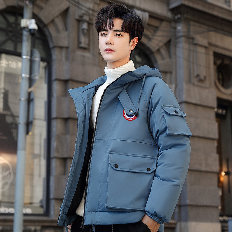 Men's Student Thickened down Jacket 2026 New Winter Thickened Korean Style Trendy Winter Short Coat Trendy Brand Men's Student Thickened down Jacket 2026 New Winter Thickened Korean Style Trendy Winter Short Coat Trendy Brand