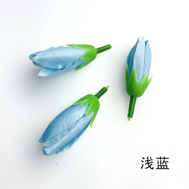 真似小玉蘭のつぼみdiyのかんざしの花の漢服の頭飾りの部品の手作りの結婚祝いの装飾の撮影の飾り物の親指の花|undefined