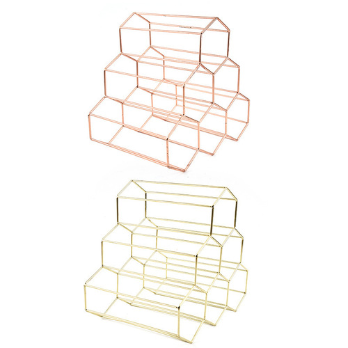 Iron wine rack wine wine rack Nordic model room home accessories wine cabinet ornaments wine bottle rack wine cabinet