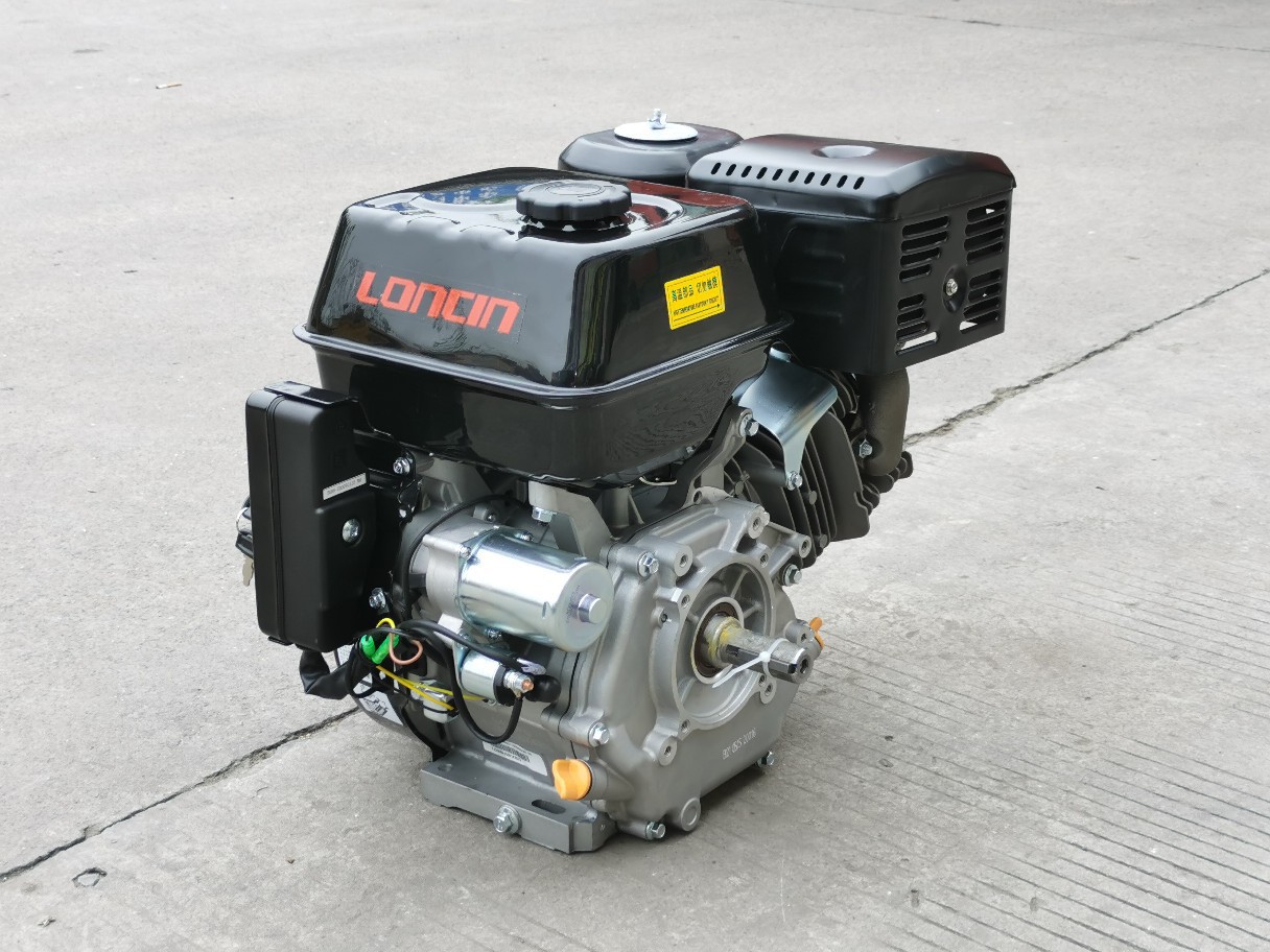 Longxin G420F turbine gasoline engine ship machine 420cc road cutting machine flat key 25mm shaft diameter