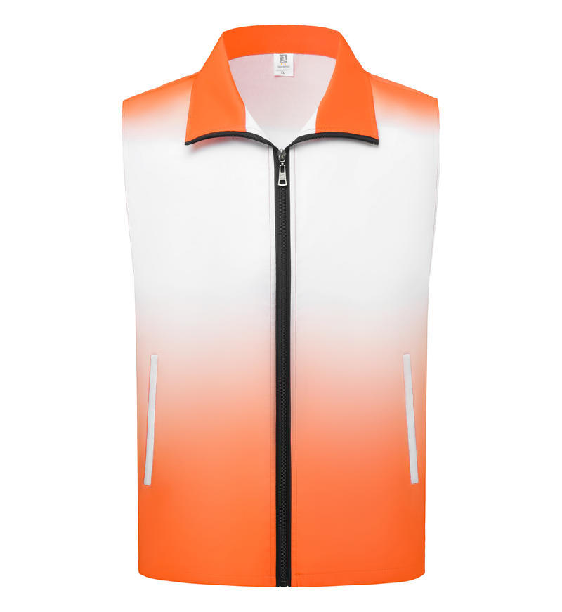 Investigación y publicidad Ropa de trabajo Chaleco de herramientas Chaleco de cuerpo completo Voluntario de caridad Chaleco de voluntario Logotipo personalizado