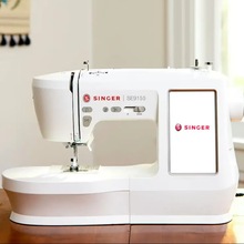 胜家singer 新品9155绣花缝纫一体机家用绣花全自动超值礼包
