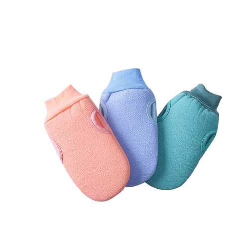 Bath Scrubber Set Three-Piece Home Set Adult Men and Women Strong Detergent Double-Sided Bath Scrubber Back Straps Back Scrubber 