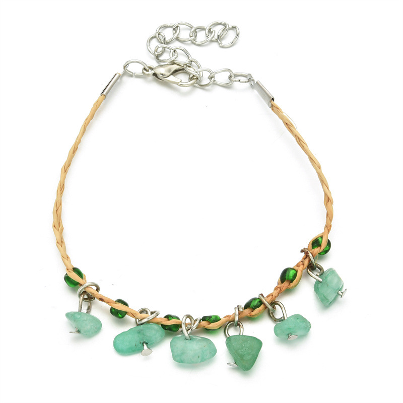 1 Piece Fashion Irregular Turquoise Patchwork Womenu0027S Bracelets