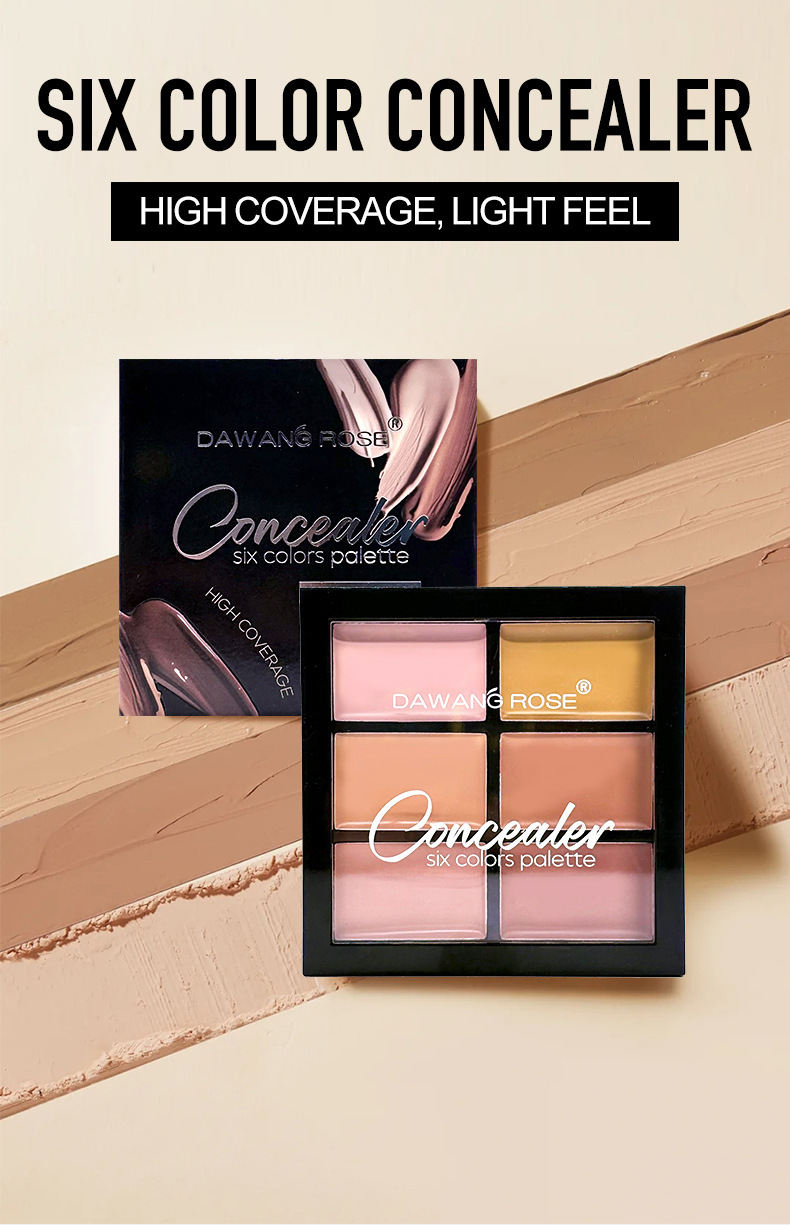 Waterproof highlighter en contour palette met concealer_voghion.com