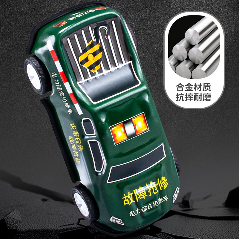 Juguete para niños Nuevo modelo de coche de aleación Aleación de ingeniería de aleación de coche modelo de puesto de juguete Venta caliente