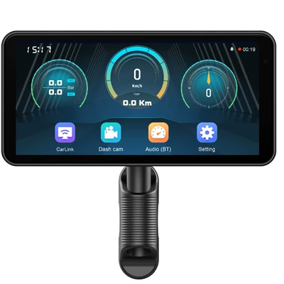 carplay projection screen 6.25 | Motorcycle driving recorder
