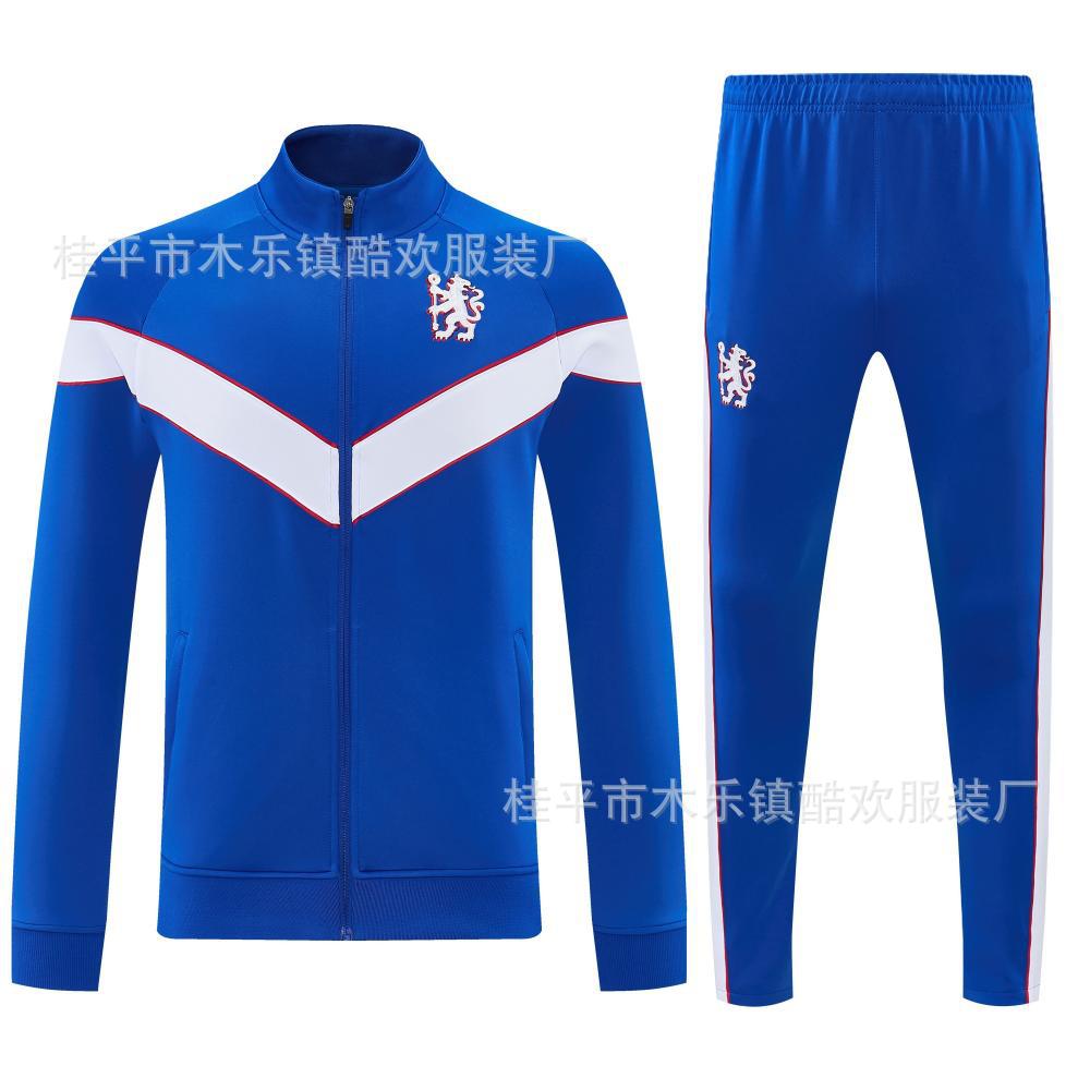Chaqueta larga con cremallera 2526, Chelsea, Real Madrid, Argentina, Arsenal, Alemania, Italia, Boca, suministro exclusivo transfronterizo