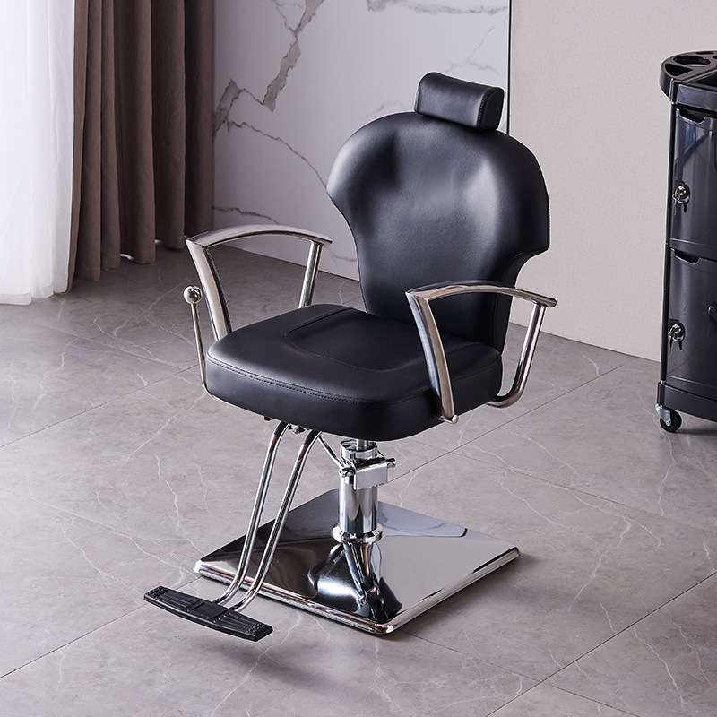 Silla de Peluquería Modelo 2025, Silla de Peluquería de Lujo Ligero, Silla Especial para Barbería, Silla de Peluquería Ajustable