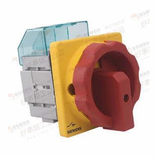 Load 3Ld2254-0Tk53 Siemens Kw Red Isolation Switch 3P63A/22 Handle Center Hole Installation