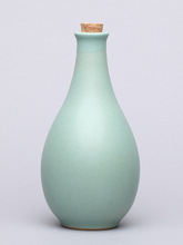 ✅BB4C批发陶瓷酒瓶一斤装花瓶式仿古土陶酒坛白酒酒罐摆件清酒