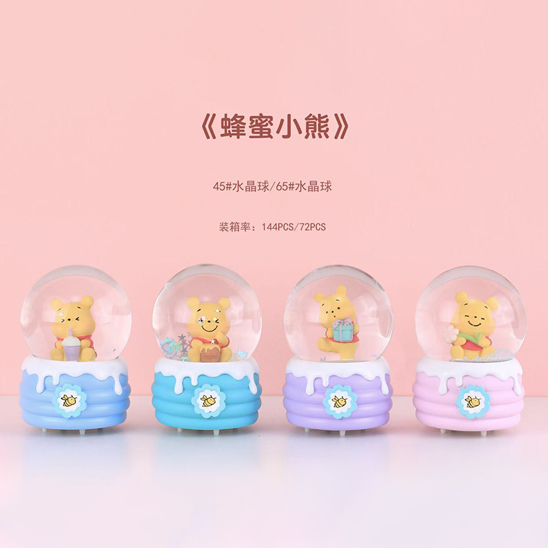 跨境圣诞节热卖礼遇圣诞水晶球创意潮玩桌面摆件书桌氛围装饰礼物|undefined