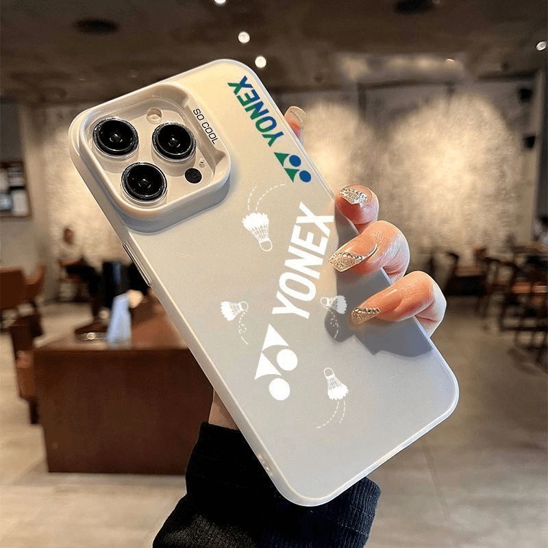 Creative Badminton Suitable for Apple 16Plus Mobile Phone Case Iphone15Plus New 14 Hard Shell 13 Niche