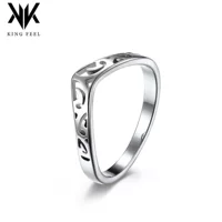 Стainless Steel Heart-Shaped Ring Jewelry in Steel or Pink Gold, Multiple Sizes for Women