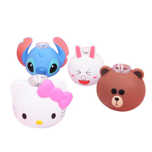 Cartoon kitchen faucet filter mouth tap water purifier children's household faucet extender