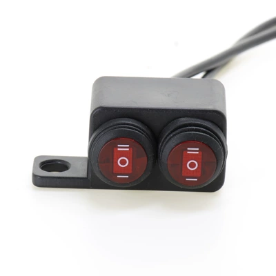 Motorcycle Electric Vehicle Modified Other power supply, ignition system - 2-position-square-waterproof-boat-shaped-handlebar