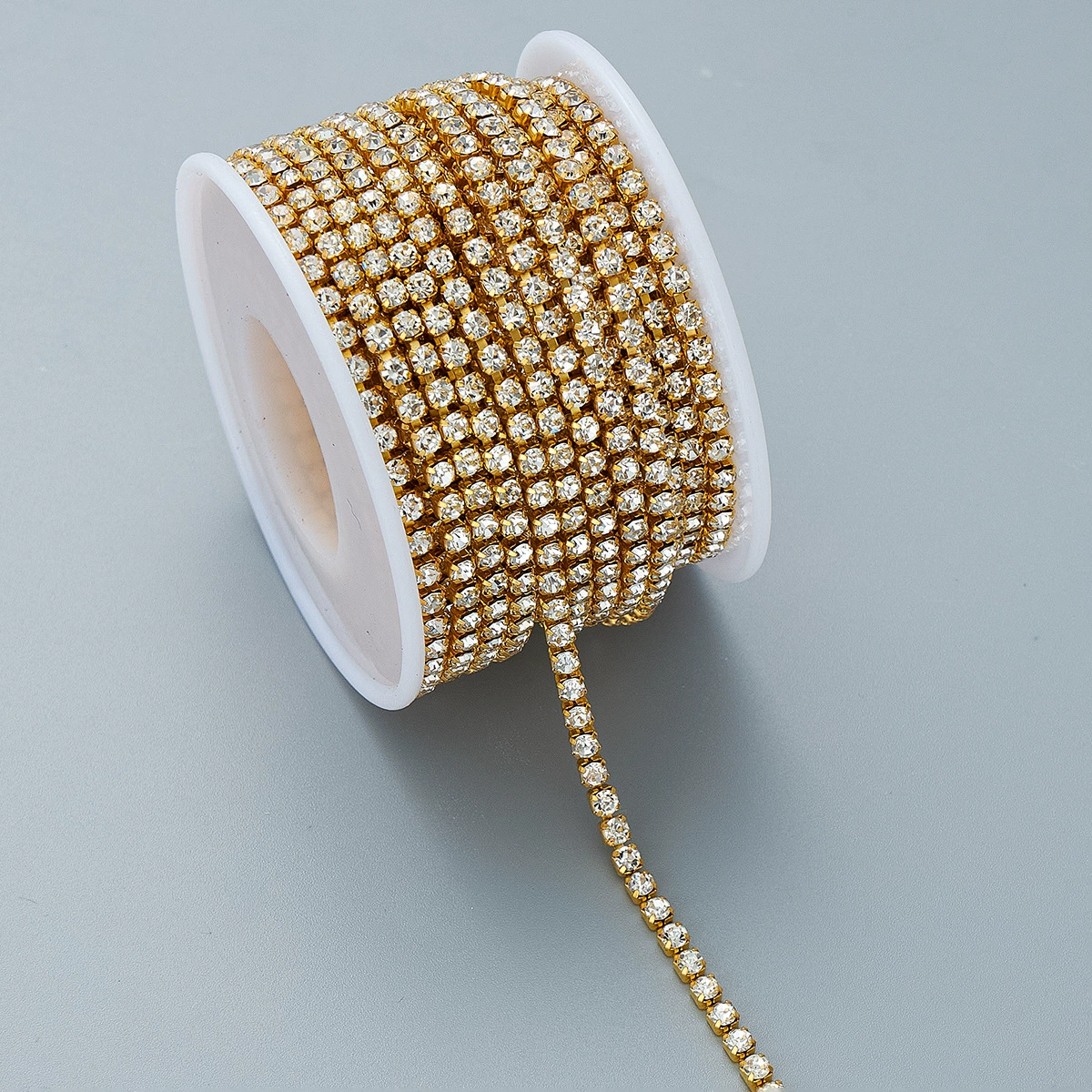 Горячие товары через границуDense rhinestone клок цепь инкрустирован кристаллом диамант цепь DIY материал наклейка алмазные аксессуары фабрики оптом