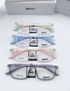 Youth silicone macaron color Hassu era PPSU primary and secondary school students same myopia frame wholesale