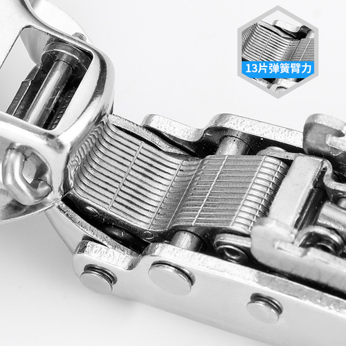Factory Direct Supply 304 Stainless Steel Hinge 3.0mm Thick Hydraulic Damping Hinge Cabinet Pipe Hook Furniture Hardware