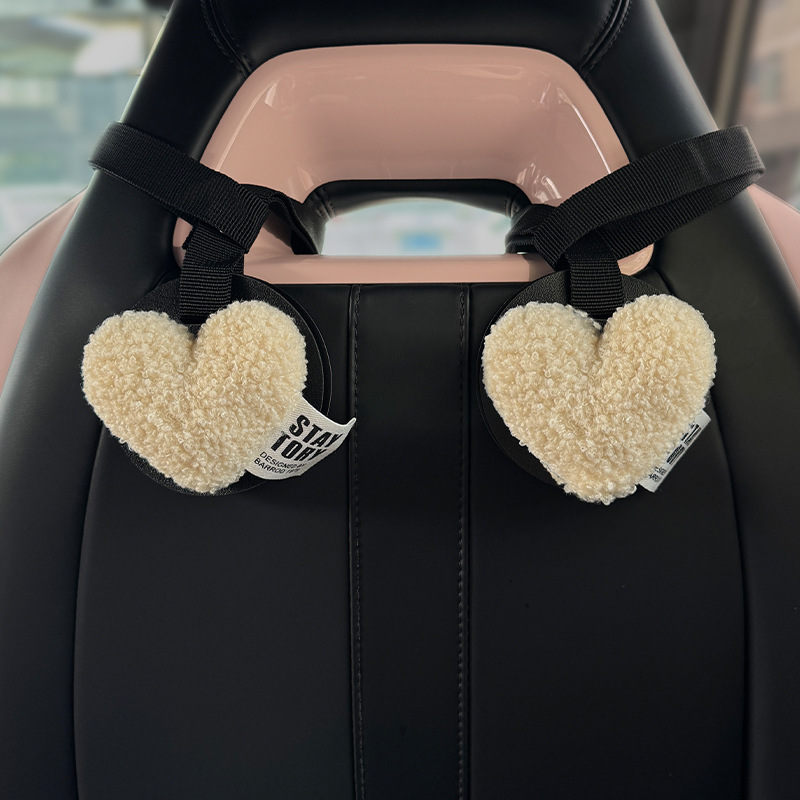Amor creativo gancho trasero de coche asiento deportivo multifuncional de coche gancho trasero de asiento integrado mujer oculta