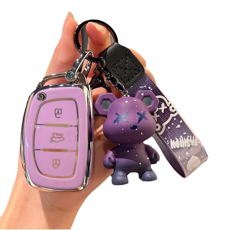 Beijing xiandai caso clave ix35ix25 famosa imagen Langdong líder Tucson Sonata 9 Rena set Shell hebilla inteligente