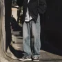 学生美式水洗新品牛仔裤