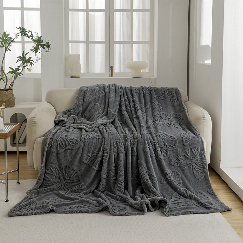 나비 꽃-다크 그레이