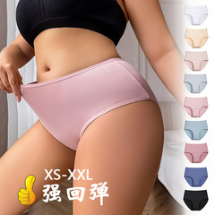 国境を越えた人気のエクストラロングクロッチ女性用純綿下着、母親用特大サイズ女性用下着、女性用ハイウエスト大きいサイズ下着