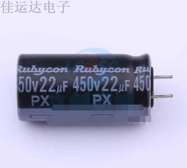450PX22MEFCCE12.5X25 规格 22uF 450V 引线型铝电解电容 