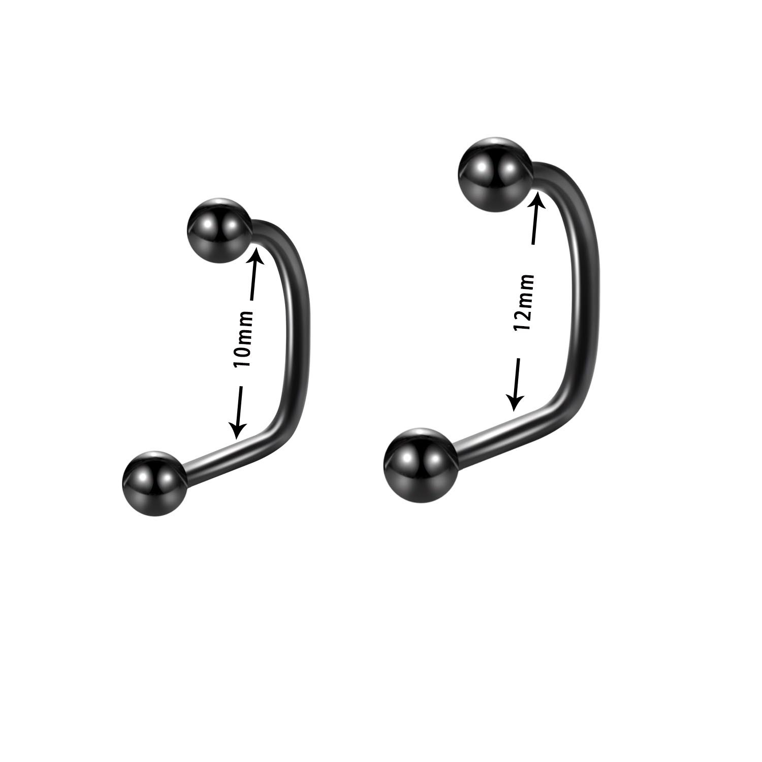 Fashion Geometric Stainless Steel Plating lip stud 1 Piece