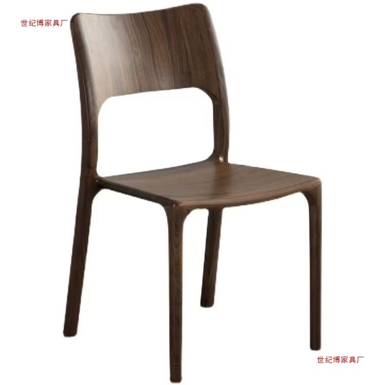 白蜡餐椅实木家用现代榫卯北欧简约靠背餐桌椅茶椅时尚一体椅子|undefined