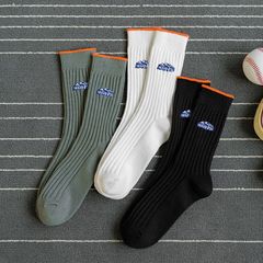 襪子男長筒日系學生運動籃球襪中筒百搭男士襪子長襪秋冬加厚防臭