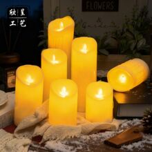 厂家热卖电子蜡烛仿真蜡烛生日浪漫表白舞台婚礼装饰剧本杀蜡烛灯