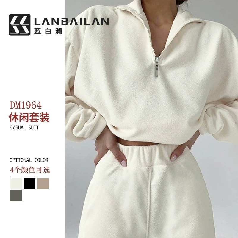 Независимая станция Amazon хит продаж 2023 Весна и осень Новая Европейская и американская внешняя торговля женская одежда Уличный повседневный костюм два комплекта