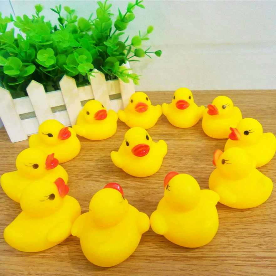 BDuck, желтая игрушка для ванны в воде для плавания пластик, издает звуки, утка, анти-стресс